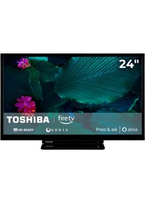 Toshiba LED-Fernseher "24WF3F63DAR", Energieeffizienz: E, schwarz, 24 &Prime;, Fernseher, LED-Fernseher