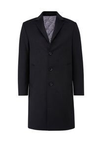Wollmantel RICANO "Wollmantel Davide", Herren, Gr. XL, schwarz, Obermaterial: 60% Wolle WO. 40% Polyester PES. Futter: 100% Polyester PES., normal, V-Ausschnitt, M&auml;ntel Wollmantel