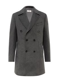 Kurzmantel RICANO "Mantel Giorgio", Herren, Gr. L, grau, Obermaterial: 60% Wolle WO. 40% Polyester PES. Futter: 100% Polyester PES., schmal, V-Ausschnitt, M&auml;ntel Kurzmantel, Handgefertigt aus feinster Wolle