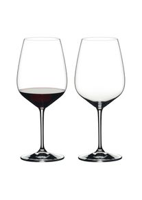 Rotweinglas "Cabernet Rotweingl&auml;ser Extreme 800 ml 2er Set transparent", bunt (transparent), B:10,4cm H:24,7cm &Oslash;:10,4cm, Glas, RIEDEL THE WINE GLASS COMPANY, Trinkgef&auml;&szlig;e, Rotweinglas, Sp&uuml;lmaschinenfest