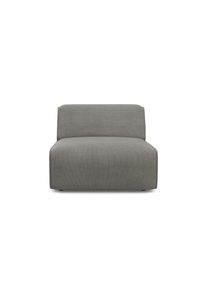 Sessel OTTO HOME "Merid Sofa-Mittel-Element, Breite: 84 cm", grau, B:84cm H:70cm T:97cm, Struktur fein (100% Polyester);Samtoptik (100% Polyester);Samtcord (92% Polyester, 8% Polyamid), Sessel, Sessel, als Modul oder separat verwendbar, f&uuml;r individuelle Zusammenstellung