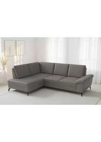 Sit & More Ecksofa SIT & MORE "Chelsea", delphine, B:249cm H:89cm T:190cm, Sofas, Ecksofa, optional mit Bettfunktion und Bettkasten