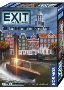 Spiel Kosmos "EXIT, Das Spiel: Die Jagd durch Amsterdam (F)", bunt, Spiele, Kinder, Spiel, Made in Germany