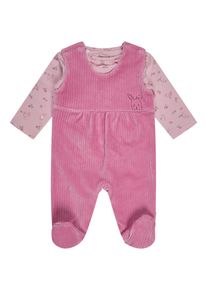 Shirt & Hose Sterntaler "Strampler-Set Hase", Kinder, Gr. 56, rosa (perlrosa), Obermaterial: 63% Baumwolle CO. 34% Polyester PES. 3% Elasthan EL., KOB Set-Artikel Shirt & Hose