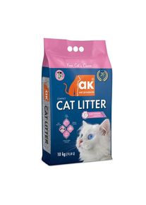 AK Kompaktes Klumpstreu Katzenstreu mit Babypuderduft 10 kg