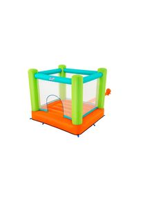 Bestway Trampolin, Mehrfarbig, Metall, Kunststoff, quadratisch, 175x170x194 cm, RoHS, EN 71, Freizeit & Co, Gartenspielzeug, H&uuml;pfburgen & Trampoline