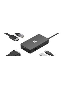 Microsoft USB-C Travel Hub - docking station - VGA HDMI