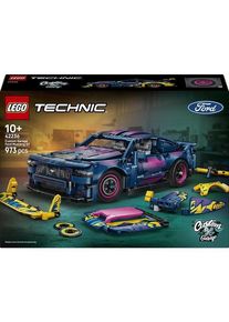 Lego Technic 42236 &reg; Technic Custom Garage Ford Mustang GT Car - Customisable Building Toy - 42236