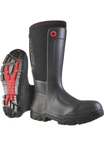 Gummistiefel Dunlop "Snugboot Heavy Duty full safety", Damen, Gr. 44, schwarz, Obermaterial: 100% Neopren neoprene., Schuhe Gummistiefel