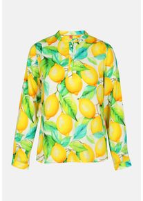 Klassische Bluse SALZHAUT "Bluse BLUSTERICH", Damen, Gr. S, bunt (multicolor), Obermaterial: 100% Modal CMD., Blusen Klassische Bluse