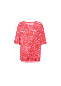LIEBLINGSST&Uuml;CK Shirtbluse LIEBLINGSST&Uuml;CK "ErelahL", Damen, Gr. 40, rot (bright rot), Web, Obermaterial: 100% Viskose, gemustert, mehrfarbig, Basic, Rundhals, Raglan&auml;rmel, Blusen Shirtbluse, mit allover Print