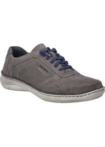 Schn&uuml;rschuh Josef Seibel "New Anvers 97, asphalt", Herren, Gr. 40, grau (asphalt), Obermaterial: 100% Rindsleder Leather cow., Schuhe Schn&uuml;rschuh