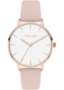 Quarzuhr Tamaris "TT-0003-MQ", rosa, Armbanduhren, Damen, Quarzuhr, Armbanduhr, Damenuhr, Lederarmband, analog
