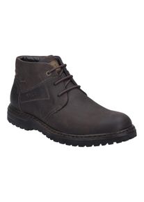 Schn&uuml;rstiefel Josef Seibel "Erroll 52", Herren, Gr. 43, braun, Obermaterial: 100% Synthetik synthetic., Schuhe Schn&uuml;rstiefel