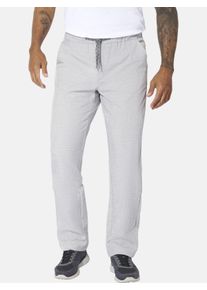 Schlupfhose Jan Vanderstorm "Schlupfhose ROLFSEN", Herren, Gr. 30, N-Gr, grau (grau melange), Obermaterial: 96% Polyester COOLMAX PES(Coolmax). 4% Elasthan EL., Hosen Schlupfhose
