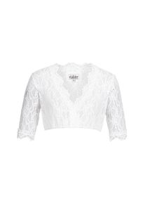 N&uuml;bler Dirndlbluse N&Uuml;BLER "Dirndlbluse 3/4 Arm Laura", Damen, Gr. 48, wei&szlig;, Obermaterial: 89% Polyacryl PAN recyc.. 11% Elasthan EL., Blusen Dirndlbluse