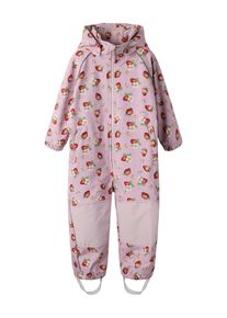 Softshelloverall name it "NMFALFA08 SOFTSHELL SUIT AOP 1FO NOOS", M&auml;dchen, Gr. 110, N-Gr, keepsake lila, Softshell, Obermaterial: 94% Polyester, 6% Elasthan, bedruckt, gebl&uuml;mt, elastischer Bund, Overalls Softshelloverall, mit verstellbarer und abnehmbarer Fu&szlig;schlaufe