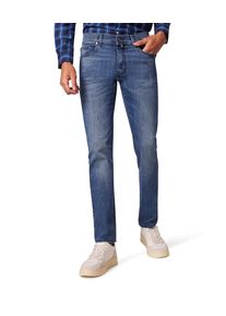 5-Pocket-Jeans Pierre Cardin "PC-Lyon", Herren, Gr. 40, L&auml;nge 34, blau (blau fashion vintage), Denim/Jeans, Obermaterial: 84% Baumwolle, 14% Polyester, 2% Elasthan, Jeans 5-Pocket-Jeans, aus Baumwolldenim-Mix mit Stretch