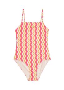 Badeanzug Roxy "Bold Waves One-Piece", Kinder, Gr. 14(155-164cm), bunt (papaya bold waves), Obermaterial: 70% Nylon, 23% Nylon, 7% Elasthan;, Badeanz&uuml;ge Badeanzug