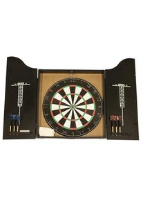 Nordic Games Dartskive klassisk i dartskab med dartpile