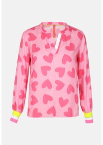Klassische Bluse SALZHAUT "Bluse BLIED", Damen, Gr. XL, bunt (multicolor), Obermaterial: 100% Modal CMD., Blusen Klassische Bluse