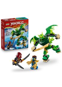 Konstruktionsspielsteine Lego "Lloyds Drachen-Mech Battle Set (71862), Lego Ninjago", bunt, Spielbausteine, Kinder, Kunststoff, Konstruktionsspielsteine, Made in Europe