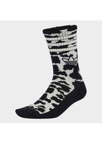 Sportsocken adidas originals "ANIMAL CR S 2P", Damen, Gr. XL, sanftes wei&szlig;, schwarz, Obermaterial: 55% Polyester, 42% Baumwolle, 2% Elasthan, 1% Polyamid, Socken Sportsocken