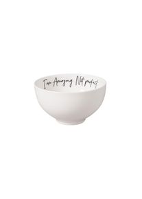 Villeroy & Boch Schale VILLEROY & BOCH "Bol Amazing not perfect Statement &oslash; 13,8 cm wei&szlig;", wei&szlig;, Sch&uuml;sseln, Schale