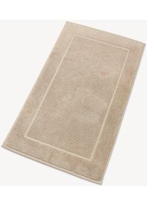 Badematte Christy "Supreme", grau (stone), H:7mm, Baumwolle, Badematten, Badematte, Premium Badematte in Luxusqualit&auml;t 1000g/m&sup2;, 50 x 90, 2er Set