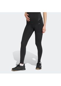 Trainingstights adidas Performance "OPTIME ESSENTIALS FULL-LENGTH LEGGINGS &ndash; UMSTANDSMODE", Damen, Gr. XS, N-Gr, schwarz (schwarz, carbon, normal, gr.), Obermaterial: 85% Polyester, 15% Elasthan, Hosen Trainingstights