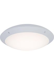 Brilliant Au&szlig;en-Deckenleuchte "Medway", wei&szlig;, 1, &Oslash; 31cm H: 9cm, 1 Stk., Leuchten, LED Au&szlig;enwand- und Deckenlampe 31cm, Au&szlig;en-Deckenleuchte