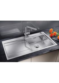 K&uuml;chensp&uuml;le Blanco "DIVON II 5 S-IF", silber (edelstahl seidenglanz), B:100cm, Edelstahl, K&uuml;chensp&uuml;len, K&uuml;chensp&uuml;le