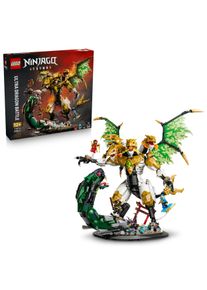 Konstruktionsspielsteine Lego "Duell mit dem Ultradrachen (71872), Lego Ninjago", bunt, Spielbausteine, Kinder, Kunststoff, Konstruktionsspielsteine, Made in Europe