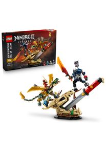 Konstruktionsspielsteine Lego "Showdown auf der Drachenklinge (71871), Lego Ninjago", bunt, Spielbausteine, Kinder, Kunststoff, Konstruktionsspielsteine, Made in Europe