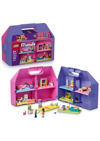 Konstruktionsspielsteine Lego "Kreativer Puppenhauskoffer (42697), Lego Friends", bunt, Spielbausteine, Kinder, Kunststoff, Konstruktionsspielsteine, Made in Europe