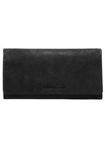 Geldb&ouml;rse Bruno Banani, Damen, schwarz, Leder, Kleinlederwaren Geldb&ouml;rse, echt Leder