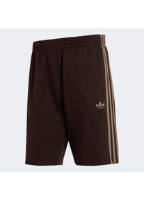 Shorts adidas originals "3S SHO", Herren, Gr. XXL, N-Gr, braun (aurora coffee, normal, gr.), Obermaterial: 100% Baumwolle, Hosen Shorts, sportlicher Stil, f&uuml;r Stra&szlig;e und Zuhause, aus weichem French Terry