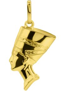 Kettenanh&auml;nger Firetti "Schmuck Geschenk Gold 375 Halsschmuck Anh&auml;nger Nofretete", gold (gelbgoldfarben), Schmuckanh&auml;nger, Damen, Gelbgold 375, 0,57 g, Kettenanh&auml;nger