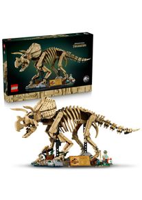 Konstruktionsspielsteine Lego "Dinosaurier-Fossilien: Triceratops (77985), Lego Jurassic World", bunt, Spielbausteine, Kinder, Kunststoff, Konstruktionsspielsteine, Made in Europe