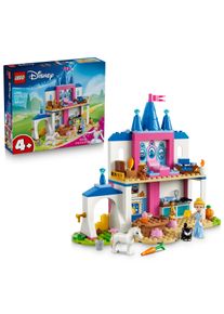 Konstruktionsspielsteine Lego "Cinderellas Tierpalast (43283), Lego Disney Princess", bunt, Spielbausteine, Kinder, Kunststoff, Konstruktionsspielsteine, Made in Europe