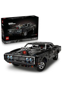 Konstruktionsspielsteine Lego "Fast and Furious Dodge Charger R/T Auto (42231), Lego Technic", bunt, Spielbausteine, Kinder, Kunststoff, Konstruktionsspielsteine, Made in Europe