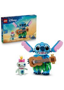 Konstruktionsspielsteine Lego "Stitch und Scrump (43296), Lego Disney Classic", bunt, Spielbausteine, Kinder, Kunststoff, Konstruktionsspielsteine, Made in Europe