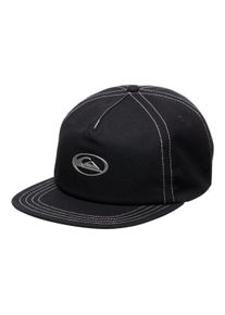 Snapback Cap Quiksilver "Saturn", Herren, schwarz (schwarz, jet schwarz), Obermaterial:100% Polyester;, Caps Snapback Cap