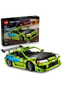 Konstruktionsspielsteine Lego "Fast and Furious Mitsubishi Eclipse Auto (42229), Lego Technic", bunt, Spielbausteine, Kinder, Kunststoff, Konstruktionsspielsteine, Made in Europe
