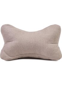 G&ouml;zze Nackenrolle G&Ouml;ZZE "Darco" Gr. 1, grau (taupe), B:25cm L:40cm, Polyester, Funktionskissen, Nackenrolle