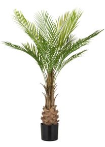 Kunstpalme Creativ green "Ph&ouml;nixpalme", gr&uuml;n, H:120cm, Kunststoff, Kunstpflanzen, Kunstpalme, mit naturgetreuen Palmwedeln