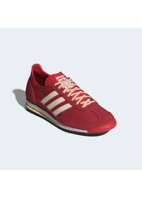 Sneaker adidas originals "SL 72 OG W", Damen, Gr. 43, rot (better scarlet, cream wei&szlig;, halo blau), Leder, Textil, Schuhe Sneaker