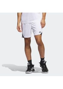 Trainingsshorts adidas Performance "M ICON SQUAD S", Herren, Gr. L, N-Gr, schwarz-wei&szlig; (wei&szlig;, schwarz, normal, gr.), Obermaterial: 100% Polyester, clean, Hosen Trainingsshorts