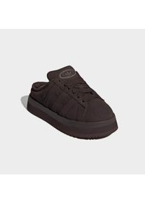 Clog adidas originals "CAMPUS 00ER WINTER LOW", Damen, Gr. 38,5, aurora coffee, aurora coffee, earth strata, Leder, Schuhe Clog, Hausschuh, Pantolette, Mule, Slipper mit Plateua f&uuml;r Herbst und Winter, Topseller