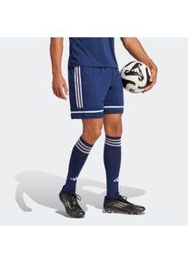 Trainingsshorts adidas Performance "SQUA25 SHO M", Herren, Gr. M, N-Gr, wei&szlig; (team navy blau 2, team navy blau 2, wei&szlig;, normal, gr.), Obermaterial: 100% Polyester, Hosen Trainingsshorts